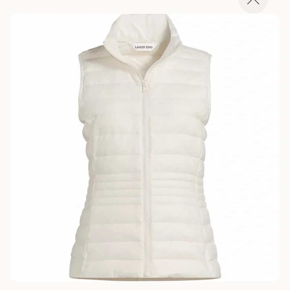 🔥SALE🔥NWT Lands' End Women's Classic Black Vest V3